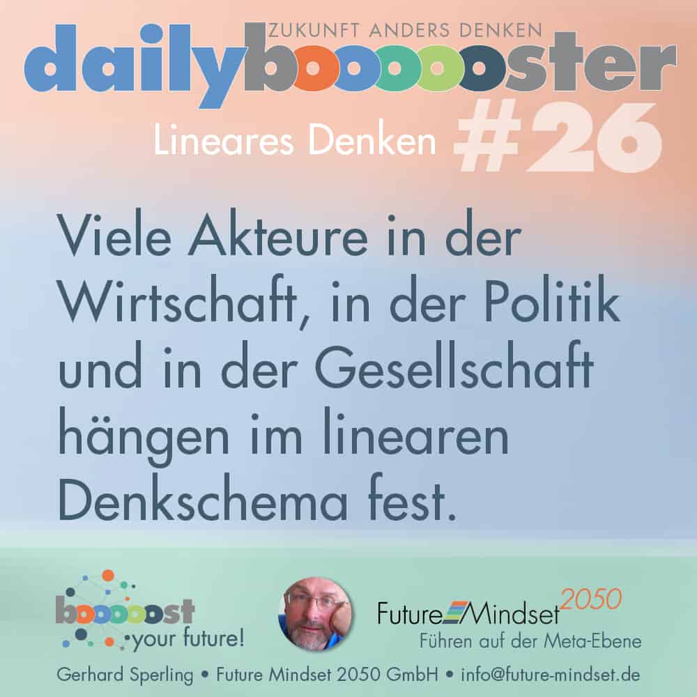 db_0026-lineares-denken-01 Unternehmenskultur ist der Spiegel der Werte
